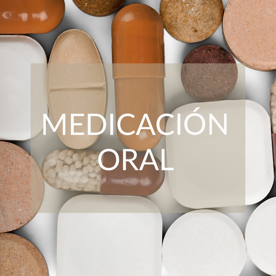medicación oral capilar