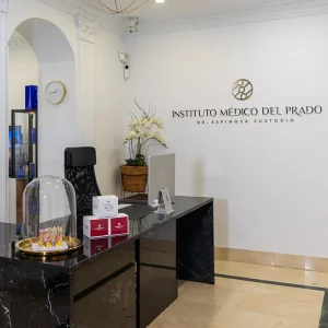 recepción Instituto Médico del Prado en Madrid
