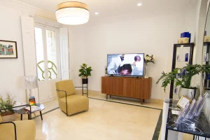 Sala de espera Instituto Médico del Prado en Madrid